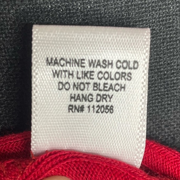 Zenana Red Ribbed Wrap Cropped Top Size Large New With Tags - Picture 4 of 6